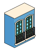 Blue Brazilian Building 2