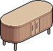 Oval Side Table
